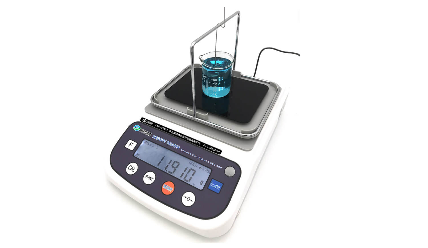 艾科瑞德AKD-310LP多功能液體粉體兩用密度測(cè)試儀